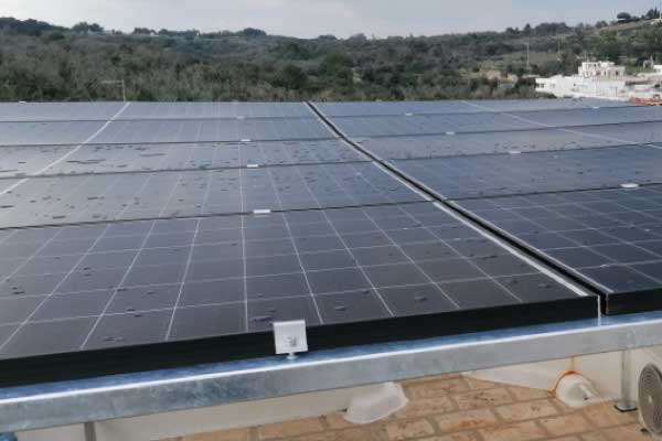 Impianto fotovoltaico residenziale a Massafra 8kw
